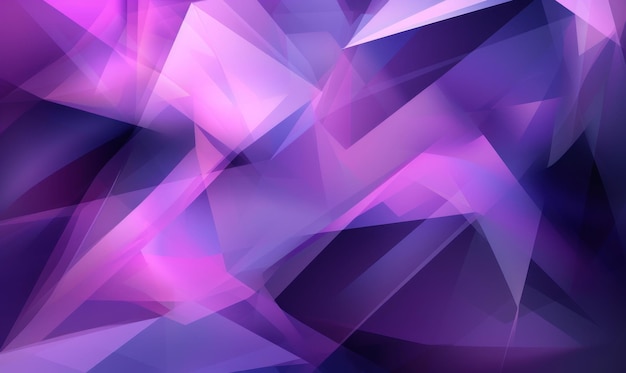 Abstract violet color background or wallpaper with angles polygons triangles concave geometries