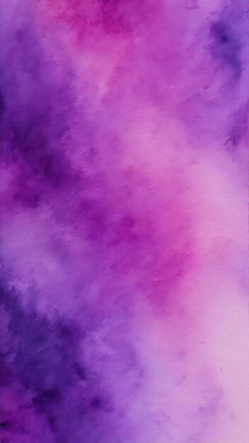 Abstract violet watercolor paper textured background with empty space for your design