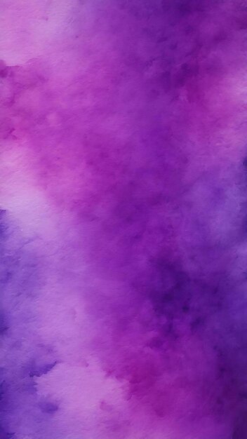 Abstract violet watercolor paper textured background with empty space for your design