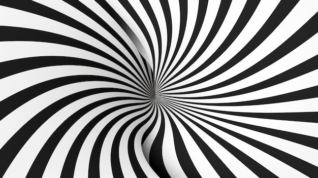 Abstract Vortex en Stralen Muur- of vloerpatroon