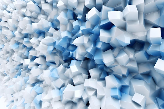 立方体の抽象的な壁
