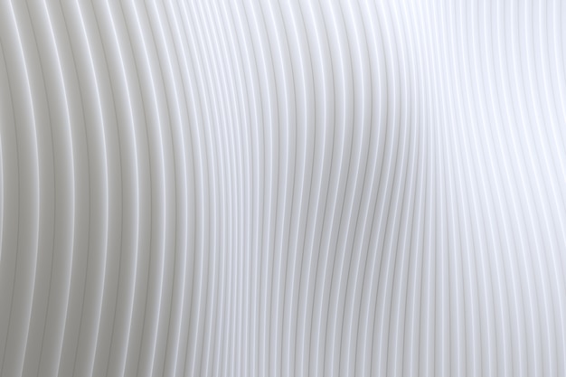 Abstract wall wave architecture white background , White background for presentation, portfolio, website