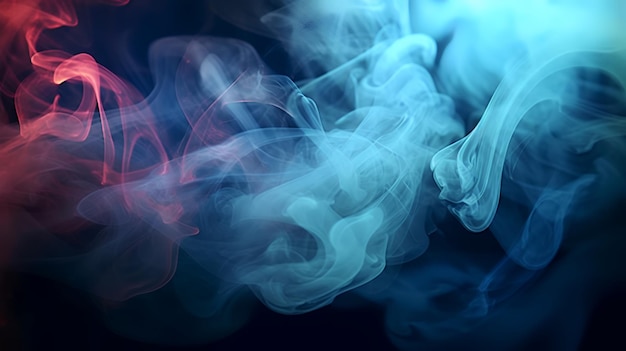 Abstract wallpaper background colorful smoke design