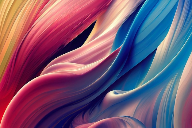 Abstract wallpaper liquid lines vibrant colors smooth colorful\
abstract background