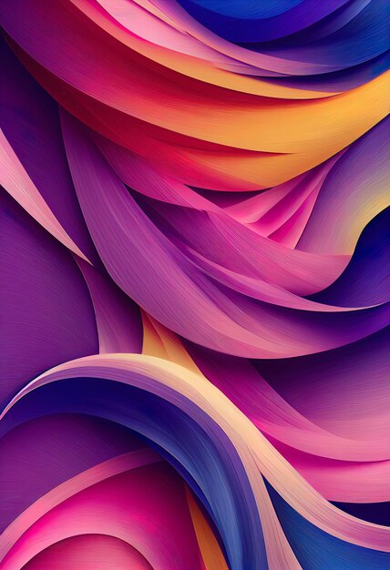 Abstract wallpaper liquid lines vibrant colors smooth colorful abstract background