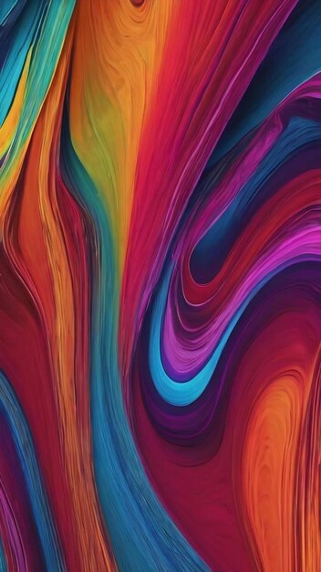 Abstract wallpaper liquid lines vibrant colors smooth colorful abstract background