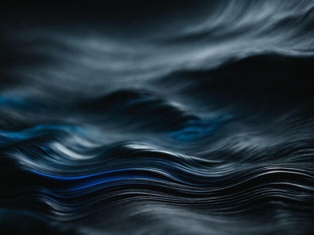 Abstract wallpaper mesmerizing background in black and dark blue