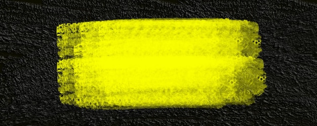 Abstract wallpaper paint brush for banner black and yellow colors