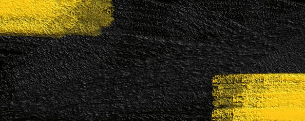 Abstract wallpaper paint brush for banner black and yellow colors