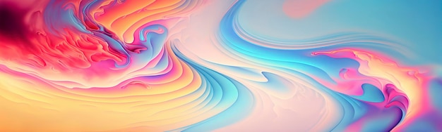 Abstract wallpaper with pastel colors Generative AI