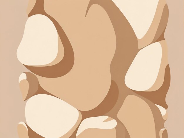 Photo abstract warm beige rock wall background