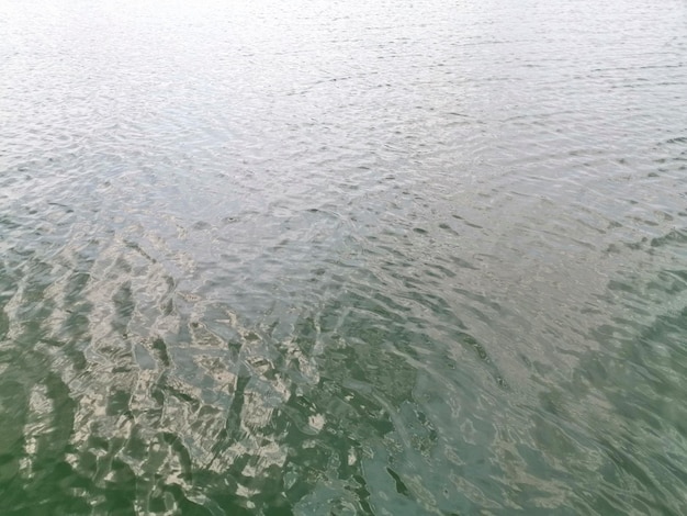 Acqua astratta per la fine dell'onda del fiume del fondo sul tramonto