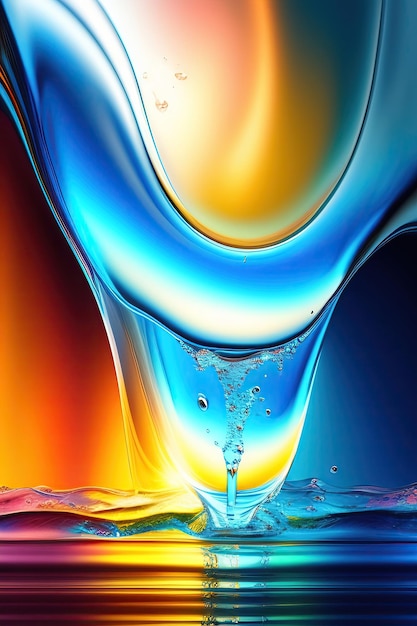 Abstract Water Background