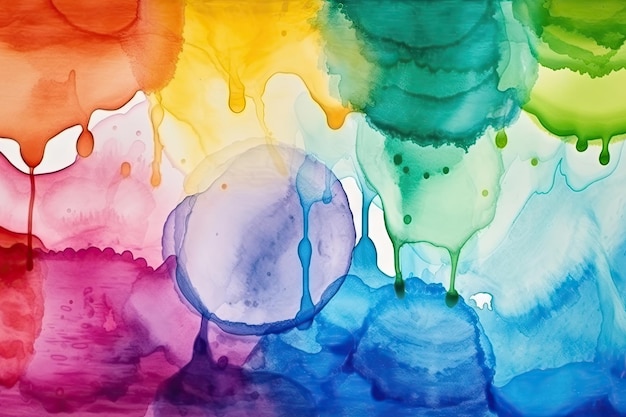 Abstract of water color colorful background