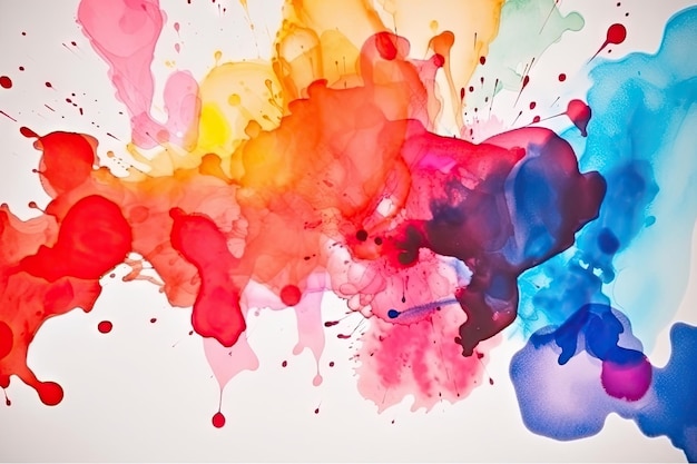 Abstract of water color colorful background