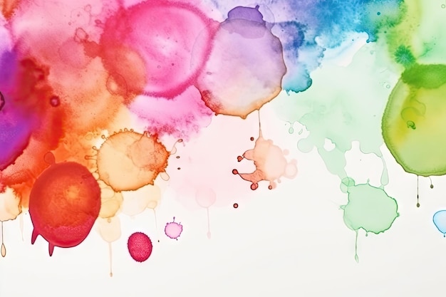 Abstract of water color colorful background