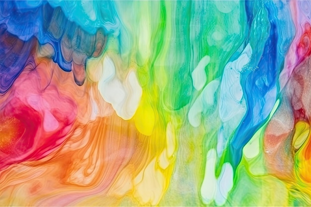 Photo abstract of water color colorful background