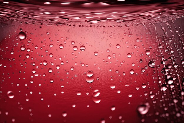 Foto abstrazione gocce d'acqua pioggia consistenza dell'acqua carta da parati colorata sfondo generativa ai