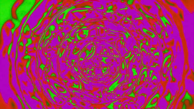 Abstract water swirl of acid bright colors design colorful whirl of rippling liquid texture