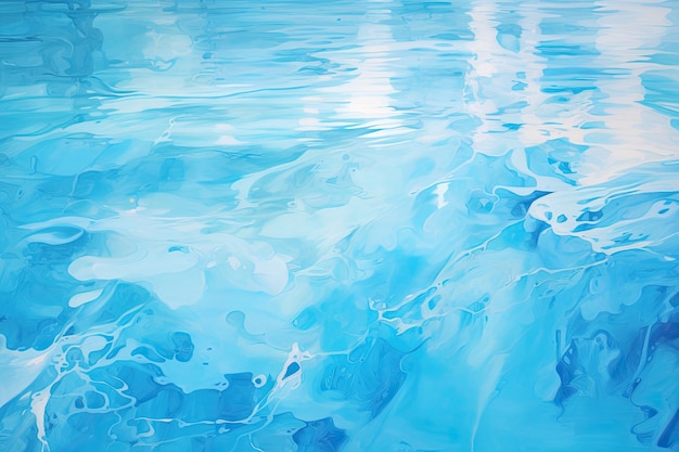 Абстрактный рисунок текстуры воды Фон Фон Жидкая поверхность Геометрическая технология