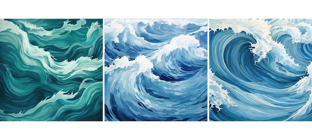 Abstract water wave wallpaper background texture