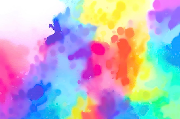 Abstract Watercolor Art with Liquid Textures