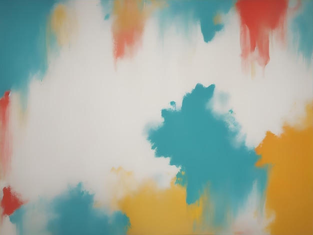 Абстрактный акварельный фон Цветная акварельная живопись на бумаге