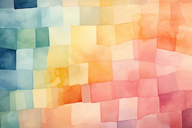 Abstract watercolor background colourful pattern background generative ai