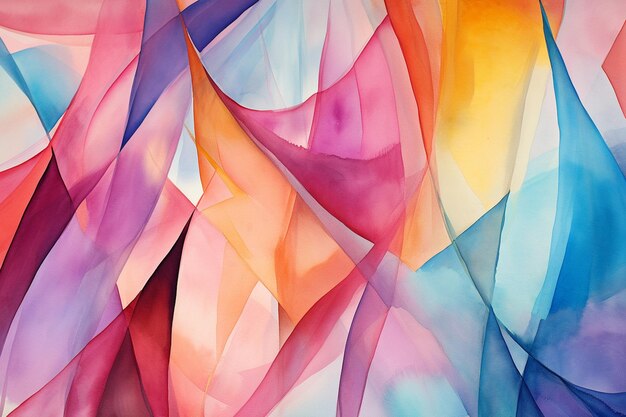 Abstract watercolor background created with generative ai