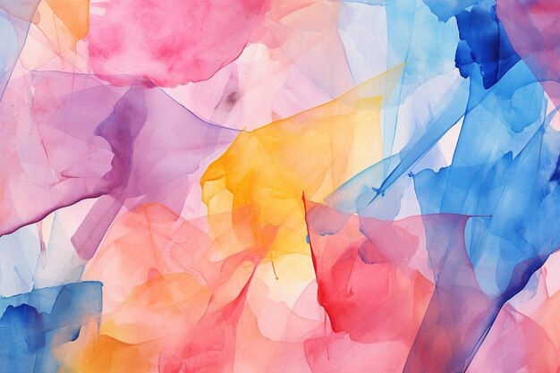 Abstract Watercolor Background created with Generative AI