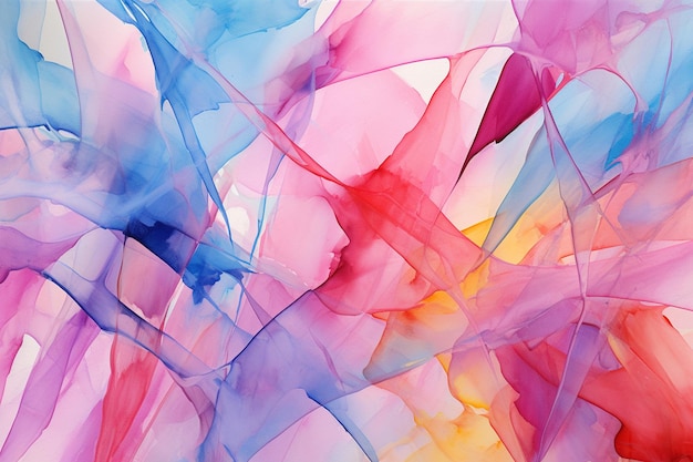 Photo abstract watercolor background created with generative ai