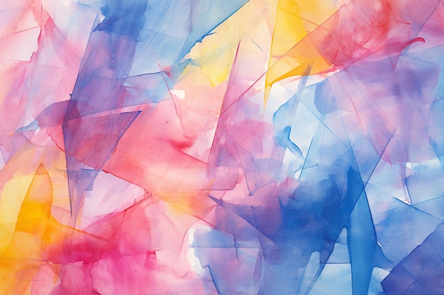 Photo abstract watercolor background created with generative ai