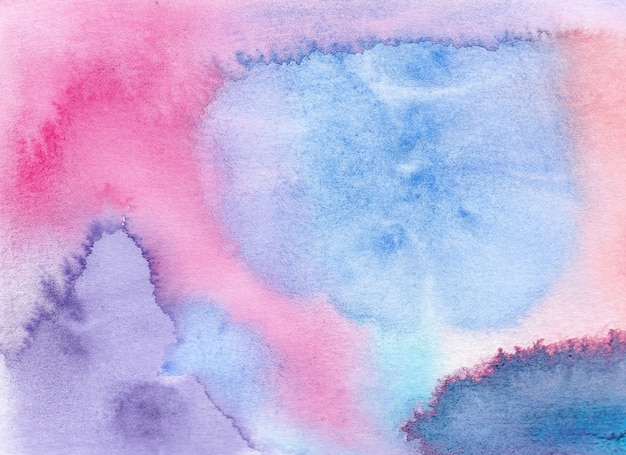 Abstract watercolor background. Hand painted illustration