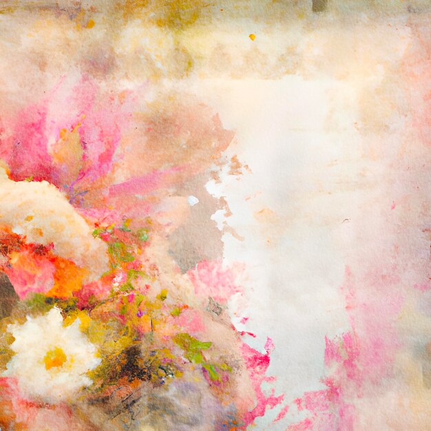 Abstract watercolor background Handpainted watercolor texture Fragment of artwork