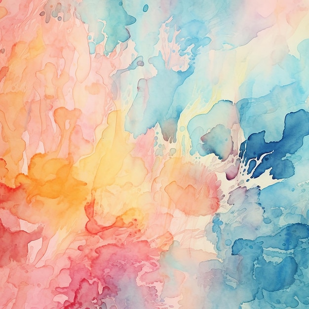 Photo abstract watercolor background image