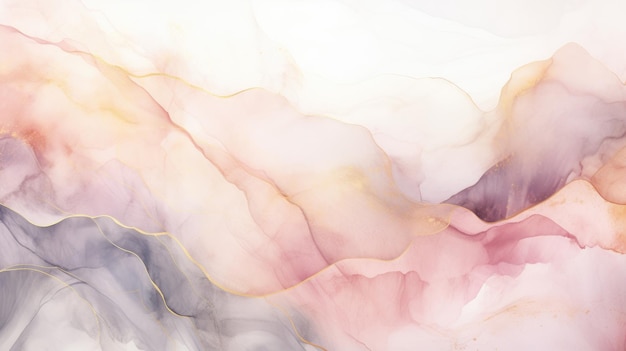 Abstract watercolor background in pastel colors