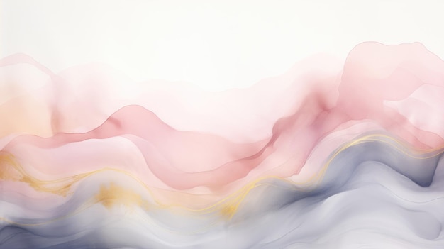 Photo abstract watercolor background in pastel colors