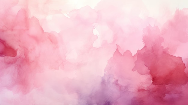 abstract watercolor background in shades of pink and white