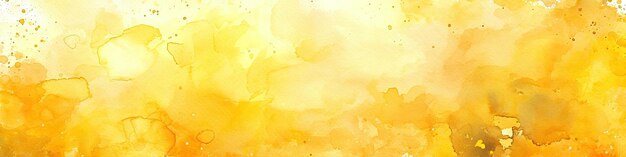 Abstract watercolor background in shades of yellow