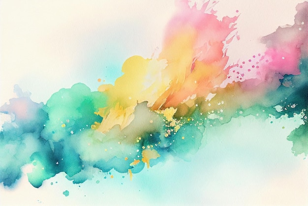 Abstract watercolor background watercolor painting