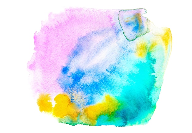 Photo abstract watercolor background