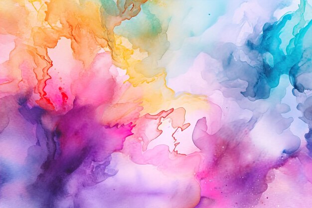 Photo abstract watercolor background