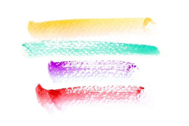 Abstract watercolor brush stroke background.