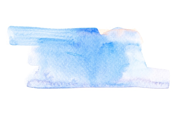 abstract watercolor brush stroke illustration painting on paper
