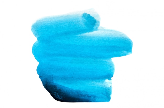 Абстрактная акварель рука краска текстуры фона, изолированные.