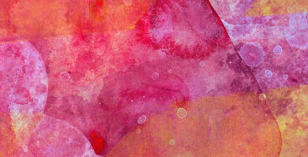 Abstract Watercolor Illustration A Bright and Colorful Graphic Backdrop