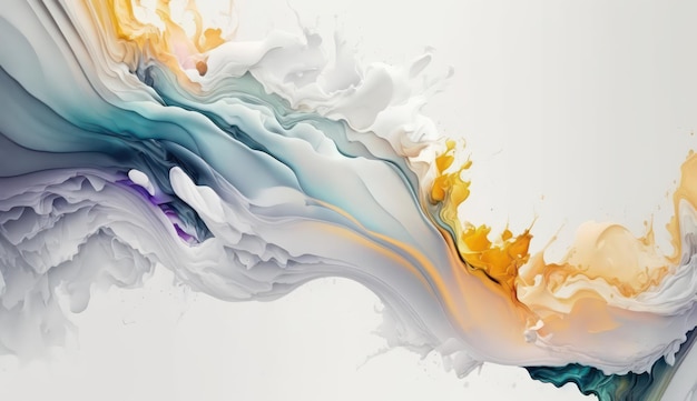 Foto acquerello astratto colore di sfondo con consistenza fluida liquida per lo sfondo