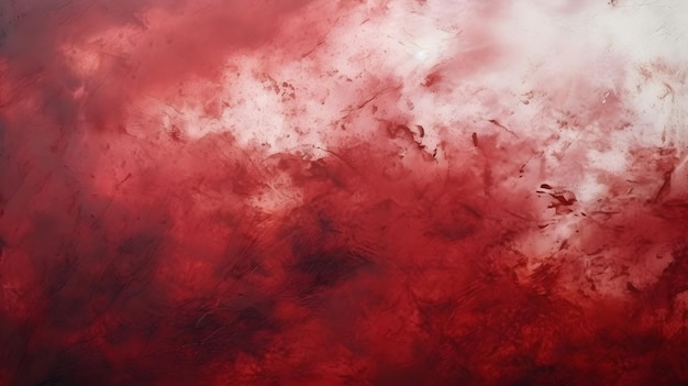 Abstract watercolor paint background dark red color grunge texture for background