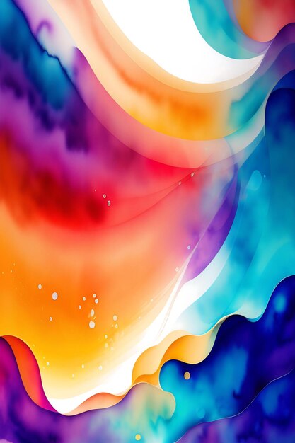 Abstract watercolor paint background