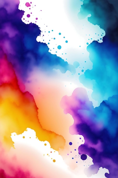 Abstract watercolor paint background